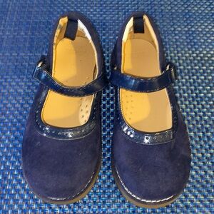 Gymboree girl’s size 9, blue faux suede shoes. Christmas, New Year's, everyday